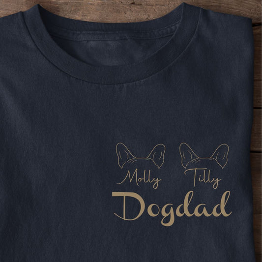 Dogdad Ears T-Shirt personalisiert