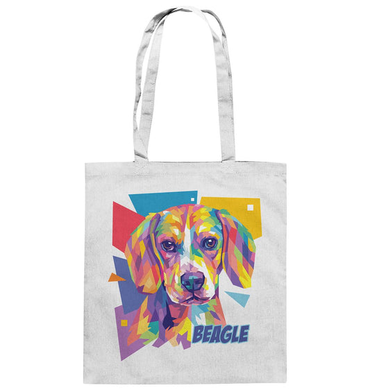 Pop-Art Style Beagle - Baumwolltasche